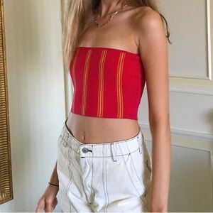 Gorgeous Aritzia Babaton Striped Tube Top